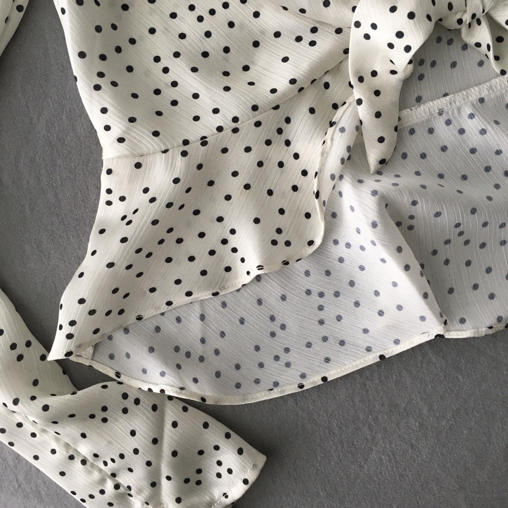 Polka dot top